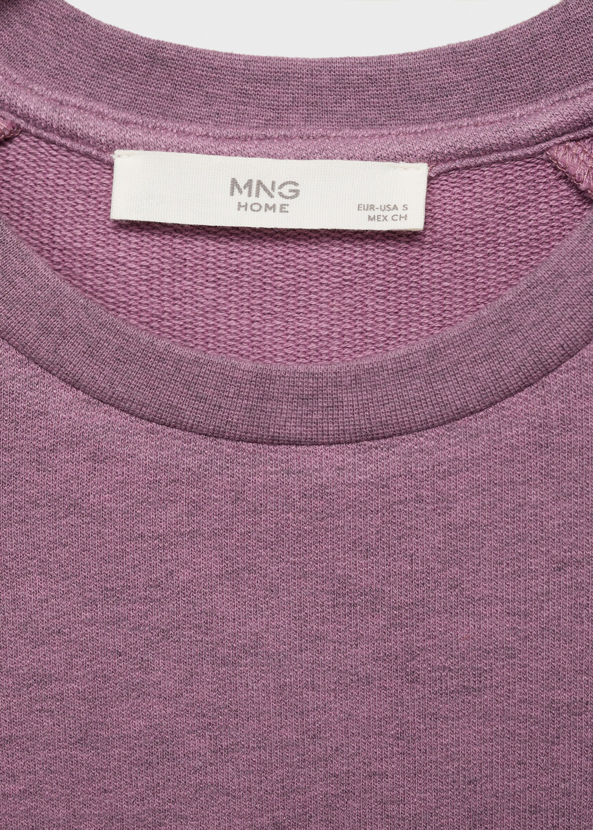 Heather fleece cotton nightgown - Details of the article 8