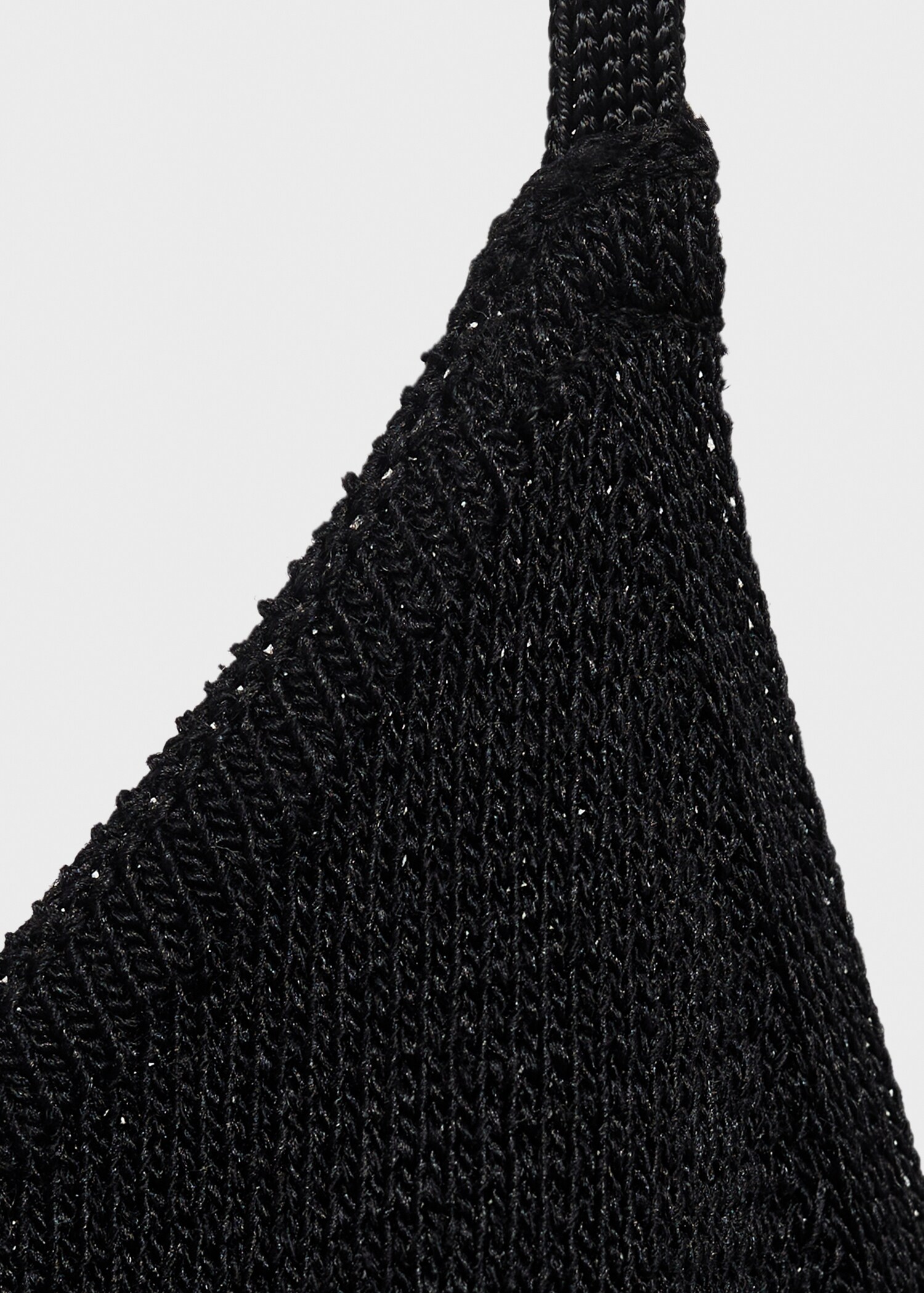 Cross-back knitted dress - Details of the article 0