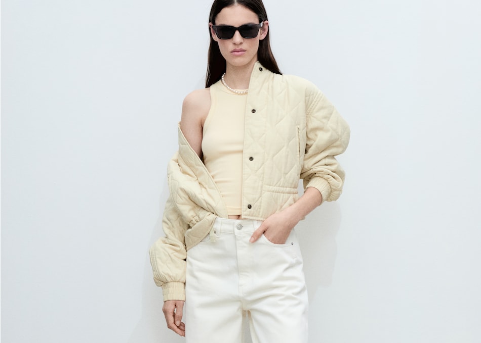 Butter yellow.