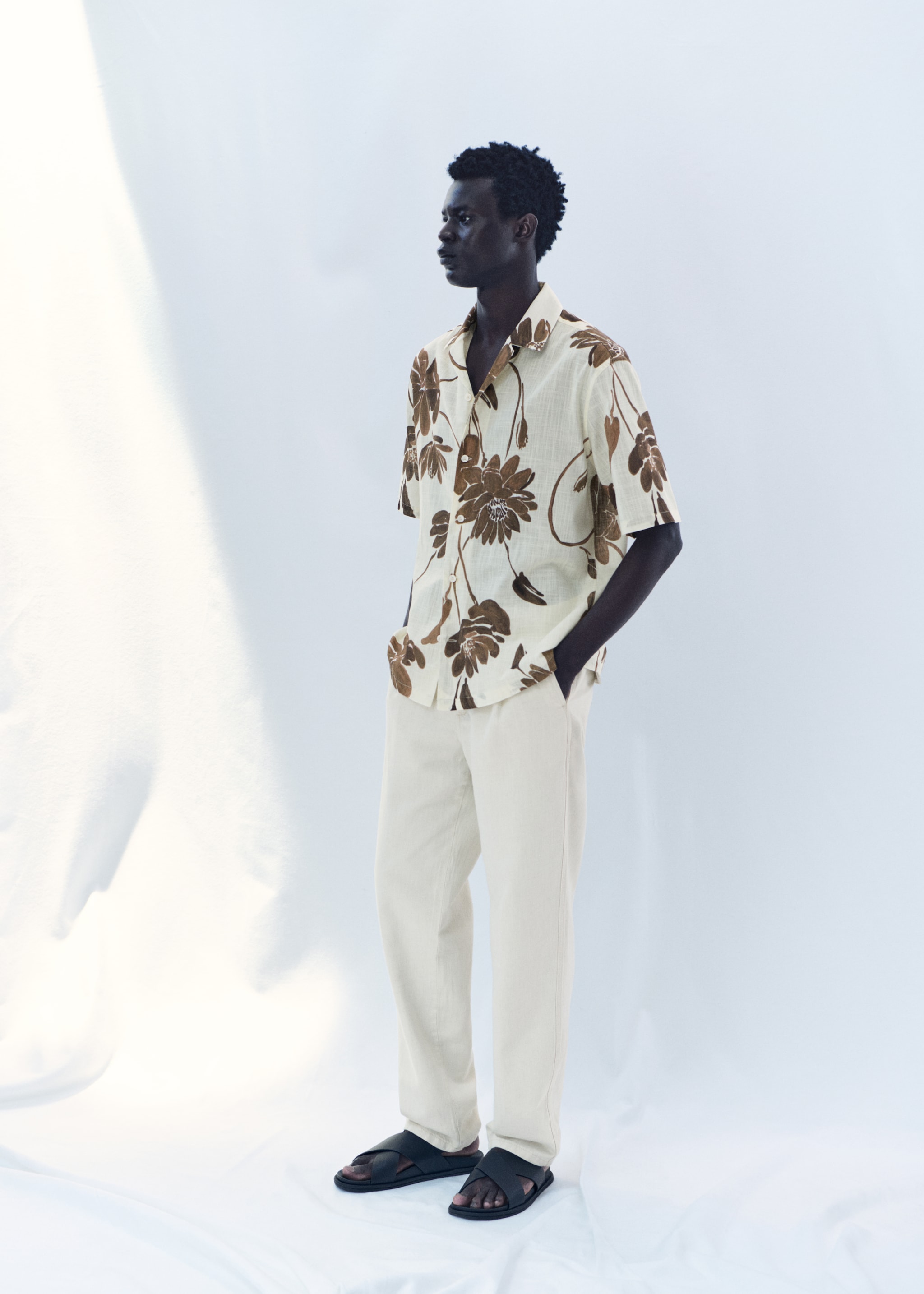 Men's festival outfit.