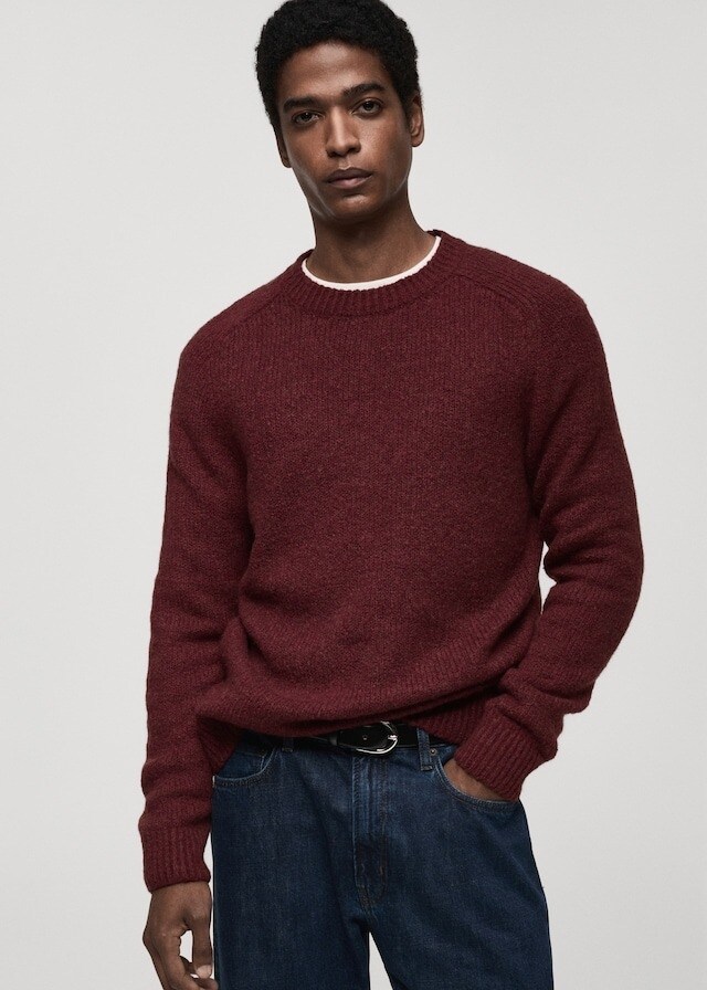 Rebajas de invierno en jerséis de hombre.