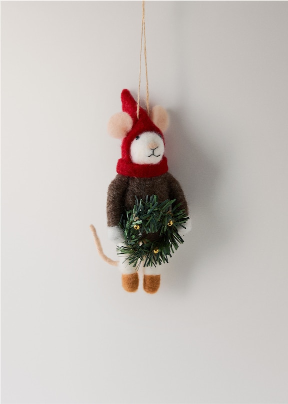 Christmas tree ornaments.