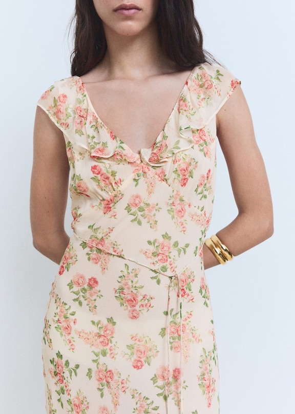 Vestido maxi de estilo boho chic mujer.